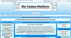 Desktop Screenshot of dietaubenplattform.de
